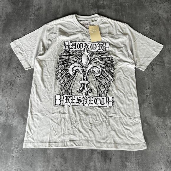 American Vintage Other - Vintage Y2K Affliction Style Graphic Grunge Shirt